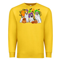 Lemon ghost dogs Premium Sweatshirt - CowGirlArtShop