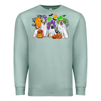 Seafoam ghost dogs Premium Sweatshirt - CowGirlArtShop