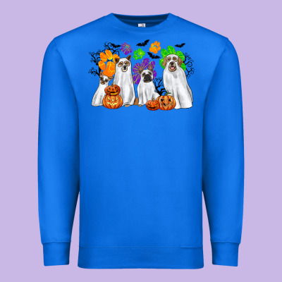 Ghost Dogs Premium Sweatshirt Designed By Cowgirlartshop