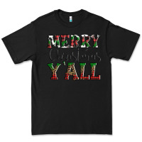 Black merry christmas y'all Premium Tee - AdoDesignShop