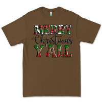 Cacao merry christmas y'all Premium Tee - AdoDesignShop