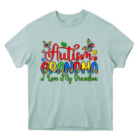 Arona autism grandma i love my grandson Heavy Core Tee - Artiststas
