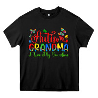 Black autism grandma i love my grandson Heavy Core Tee - Artiststas