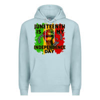 Blue Mist juneteenth is my independence day cowgirl Premium Hoodie - CowGirlArtShop