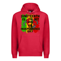 Cardinal juneteenth is my independence day cowgirl Premium Hoodie - CowGirlArtShop