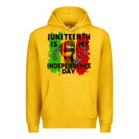 Lemon juneteenth is my independence day cowgirl Premium Hoodie - CowGirlArtShop