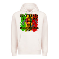 Pale Pink juneteenth is my independence day cowgirl Premium Hoodie - CowGirlArtShop
