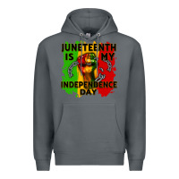 Rock juneteenth is my independence day cowgirl Premium Hoodie - CowGirlArtShop