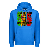 True Royal juneteenth is my independence day cowgirl Premium Hoodie - CowGirlArtShop
