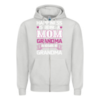 Dove Grey Mom Grandma Zipper Hoodie - Bettercallsaul