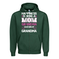 Sports Green Mom Grandma Zipper Hoodie - Bettercallsaul