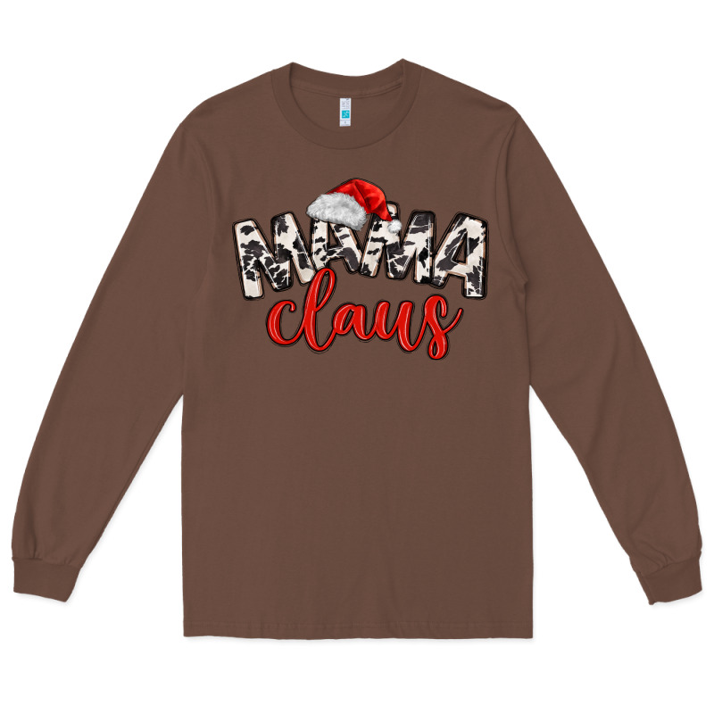 Mama Claus Long Sleeve Tee by MaliasSmallBusiness | Teevron