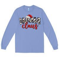 Colony Blue Mama Claus Long Sleeve Tee - MaliasSmallBusiness