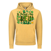 Vintage Mustard st.patrick's day crew Vintage Hoodie - MaliasSmallBusiness