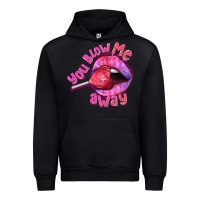 Black You Blow Me Away Valentines Day Urban Hoodie - FaDigitalArtStudio