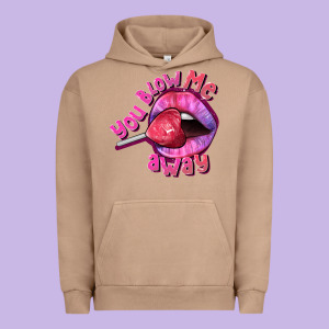 You Blow Me Away Valentines Day Urban Hoodie Designed By Fadigitalartstudio