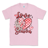 Bubblegum Pink love season Classic Tee - MaliasSmallBusiness