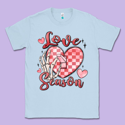 Love Season Classic Tee Designed By Maliassmallbusiness