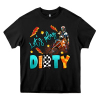 Black let's play dirty Heavy Core Tee - Artiststas