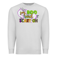 Dove Grey say boo and scary on Premium Sweatshirt - CowGirlArtShop