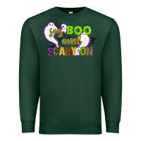Sports Green say boo and scary on Premium Sweatshirt - CowGirlArtShop