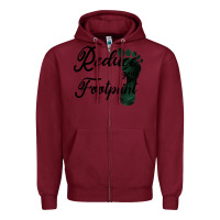Burgundy Climate Change Reduce Your Carbon Footprint Gift Zipper Hoodie - Bettercallsaul