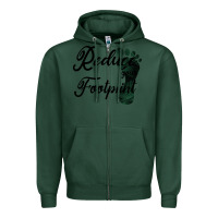 Sports Green Climate Change Reduce Your Carbon Footprint Gift Zipper Hoodie - Bettercallsaul