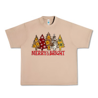 Burro merry and bright leopard christmas trees Urban Heavy Tee - AdoDesignShop