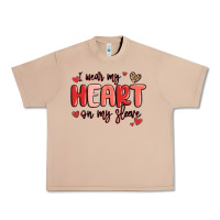 Burro i wear my heart on my sleeve Urban Heavy Tee - MaliasSmallBusiness