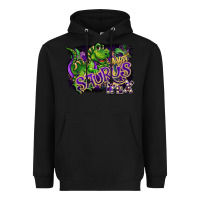 Black mardi saurus rex Heavyweight Hoodie - CowGirlArtShop