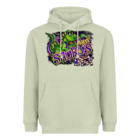 Matcha mardi saurus rex Heavyweight Hoodie - CowGirlArtShop