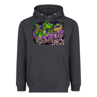 Smoke mardi saurus rex Heavyweight Hoodie - CowGirlArtShop