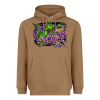 Toasted Coconut mardi saurus rex Heavyweight Hoodie - CowGirlArtShop
