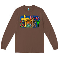 Chestnut True Story Holy Family Long Sleeve Tee - MaliasSmallBusiness