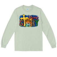Matcha True Story Holy Family Long Sleeve Tee - MaliasSmallBusiness