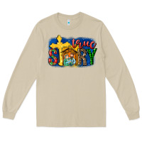 Mushroom True Story Holy Family Long Sleeve Tee - MaliasSmallBusiness
