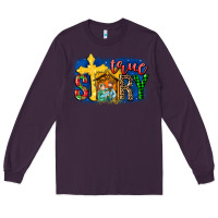 Plum True Story Holy Family Long Sleeve Tee - MaliasSmallBusiness