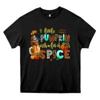 Black little pumpkin with a lot of spice Heavy Core Tee - AdoDesignShop