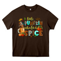 Chocolate Brown little pumpkin with a lot of spice Heavy Core Tee - AdoDesignShop