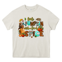 Cream little pumpkin with a lot of spice Heavy Core Tee - AdoDesignShop