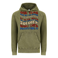 Vintage Olive our flag Vintage Hoodie - MaliasSmallBusiness
