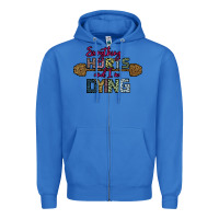 True Royal Everything Hurts and I m Dying Zipper Hoodie - Bettercallsaul