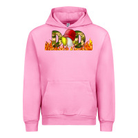 Fuchsia Pink Baseball And Softball Dad Libbey Glass Urban Hoodie - BundleAndBundleShop