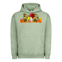 Pigment Oil Green Baseball And Softball Dad Libbey Glass Urban Hoodie - BundleAndBundleShop
