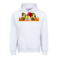 White Baseball And Softball Dad Libbey Glass Urban Hoodie - BundleAndBundleShop