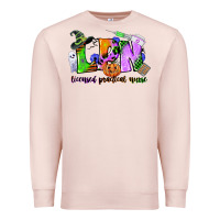 Pale Pink lpn licensed practical nurse Premium Sweatshirt - CowGirlArtShop
