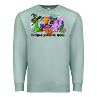 Seafoam lpn licensed practical nurse Premium Sweatshirt - CowGirlArtShop