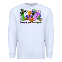 White lpn licensed practical nurse Premium Sweatshirt - CowGirlArtShop