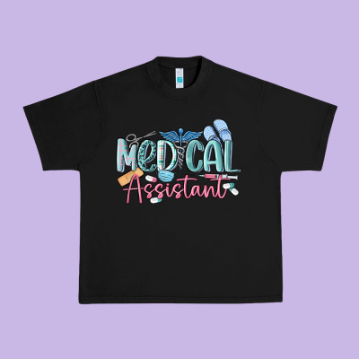 Medical Assistant Nurse Urban Heavy Tee Designed By Maliassmallbusiness