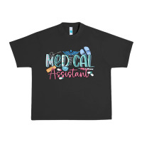 Pigment Black medical assistant nurse Urban Heavy Tee - MaliasSmallBusiness
